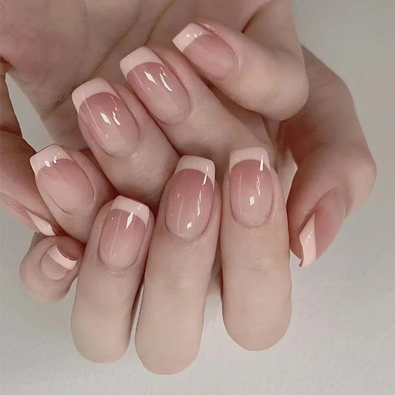 24P Rainbow Fake Nail