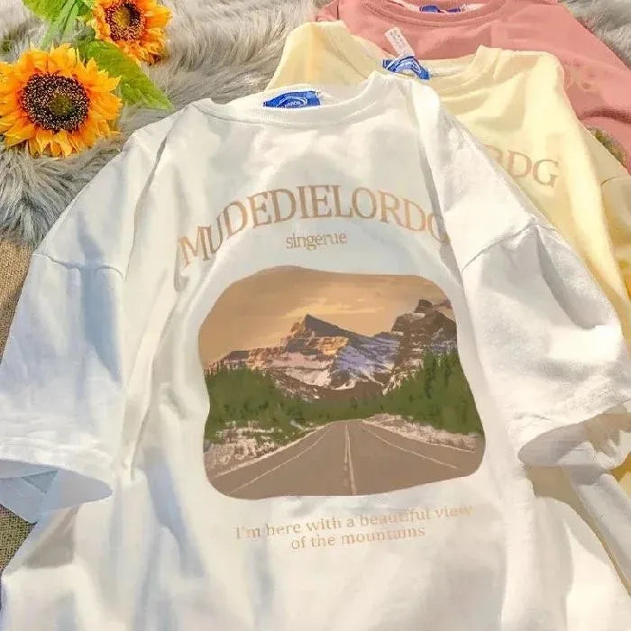 Printed Short-sleeved T-Shirt