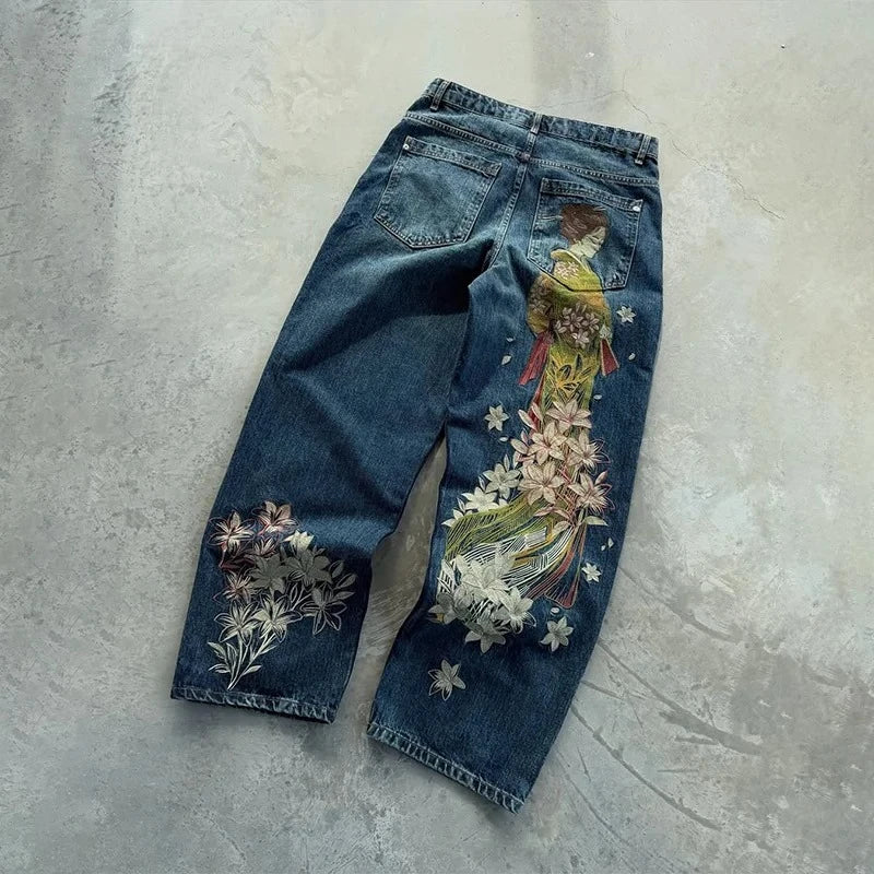 Star Ripped Jeans