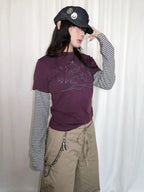 Cross Print Tee