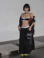 Black Crop Top