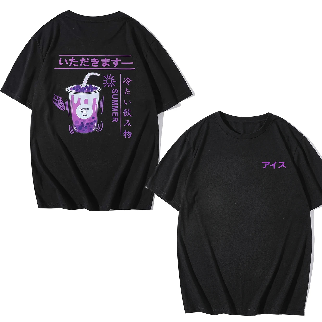 Grape Milk Tea Tee