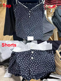 Sweet Floral Vest Shorts Set