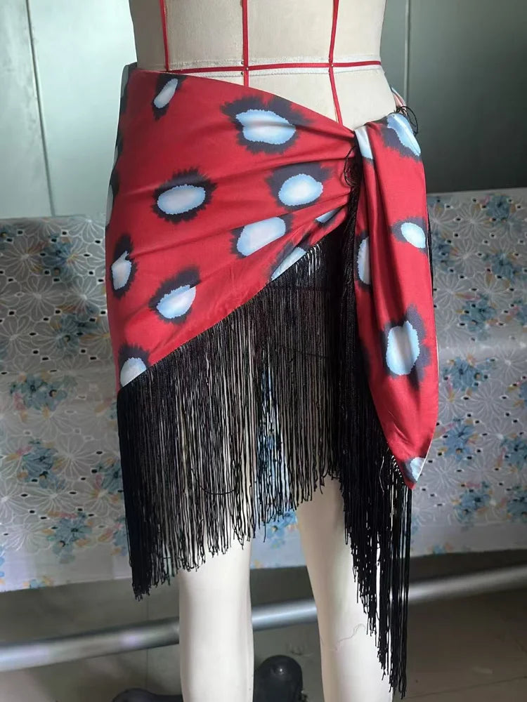 Slip Polka Dot Maxi Dress