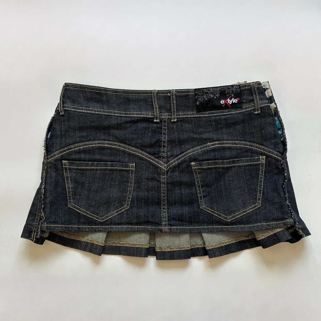 Denim Skirt Set