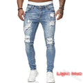 Distressed Denim Pants