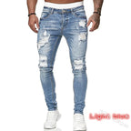 Distressed Denim Pants