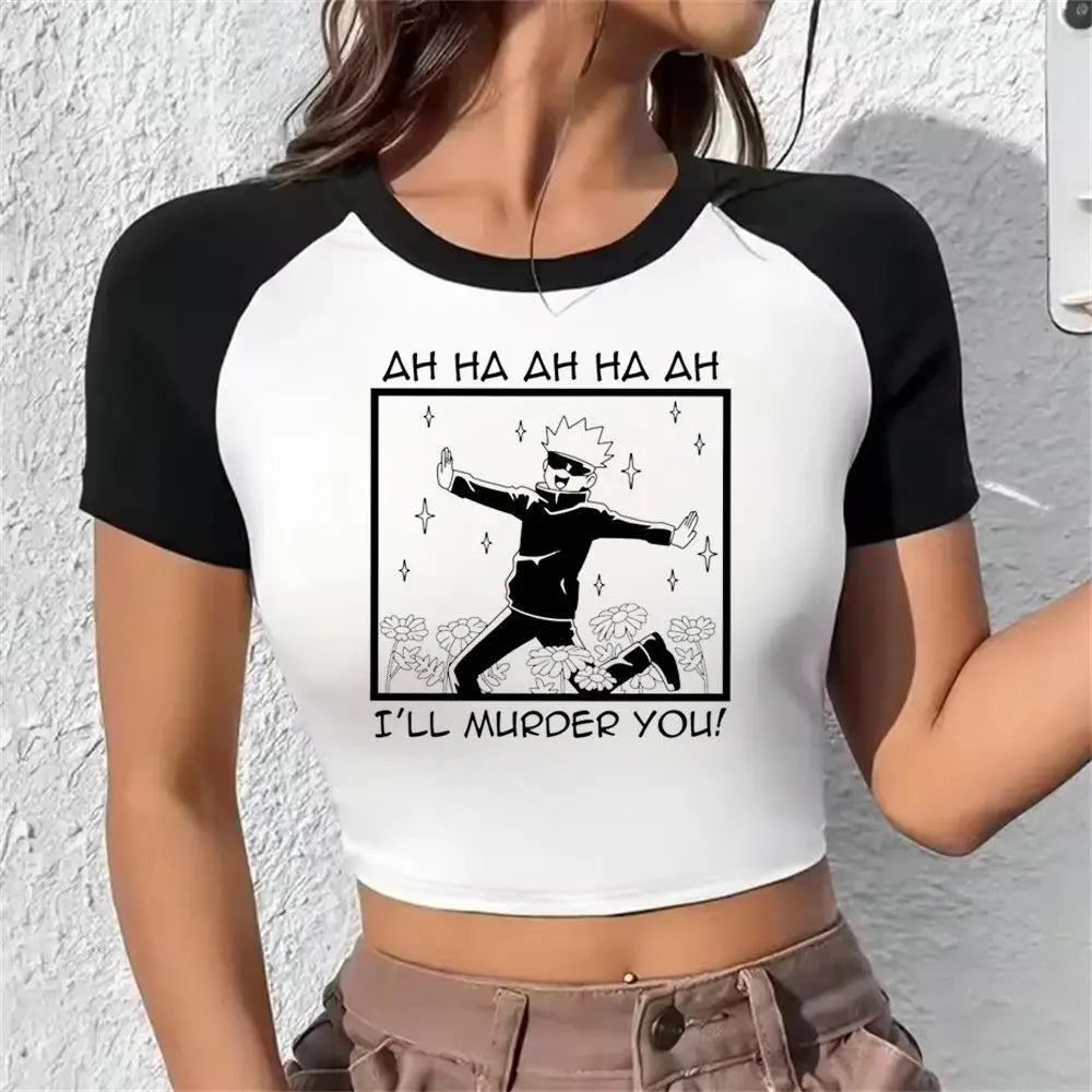 Gojo Crop Top