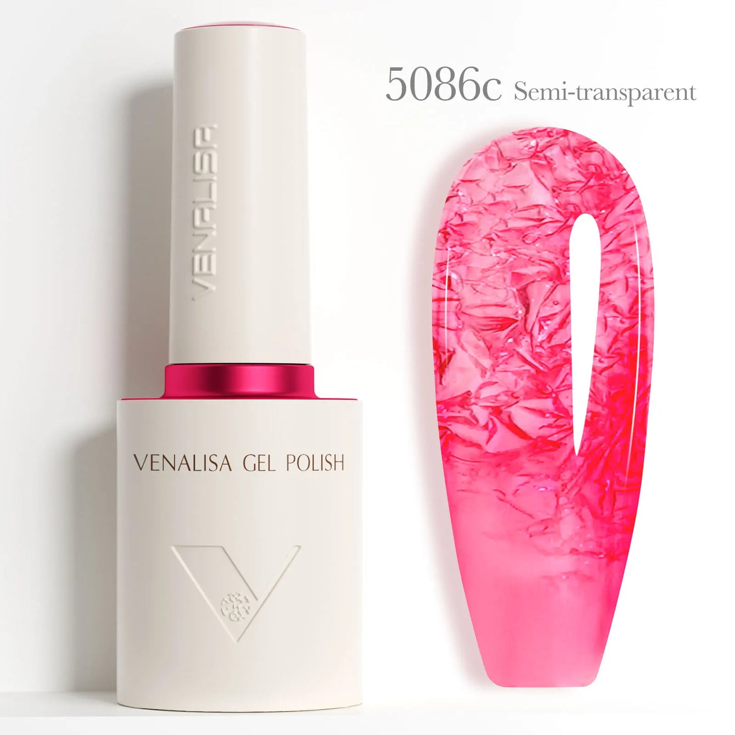 1/2/5pc 10ml VENALISA Nail Gel Polish High Quality Round Brush Soft Consistency Selfleveling  Gorgeous Color Collection Varnish