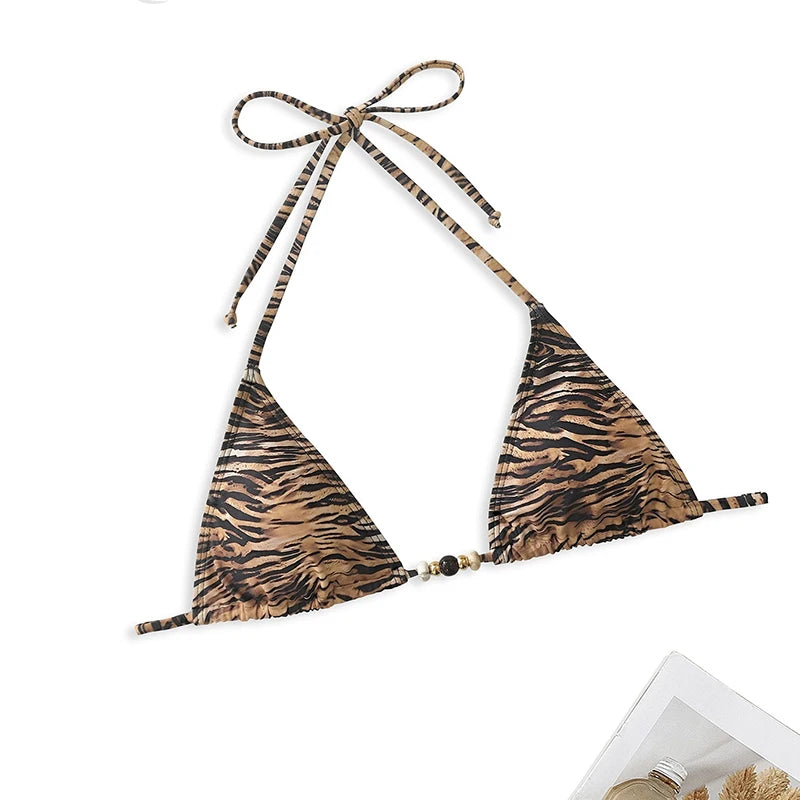 Tiger Print Bikini