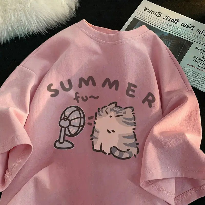 Cartoon Short Sleeve Tee