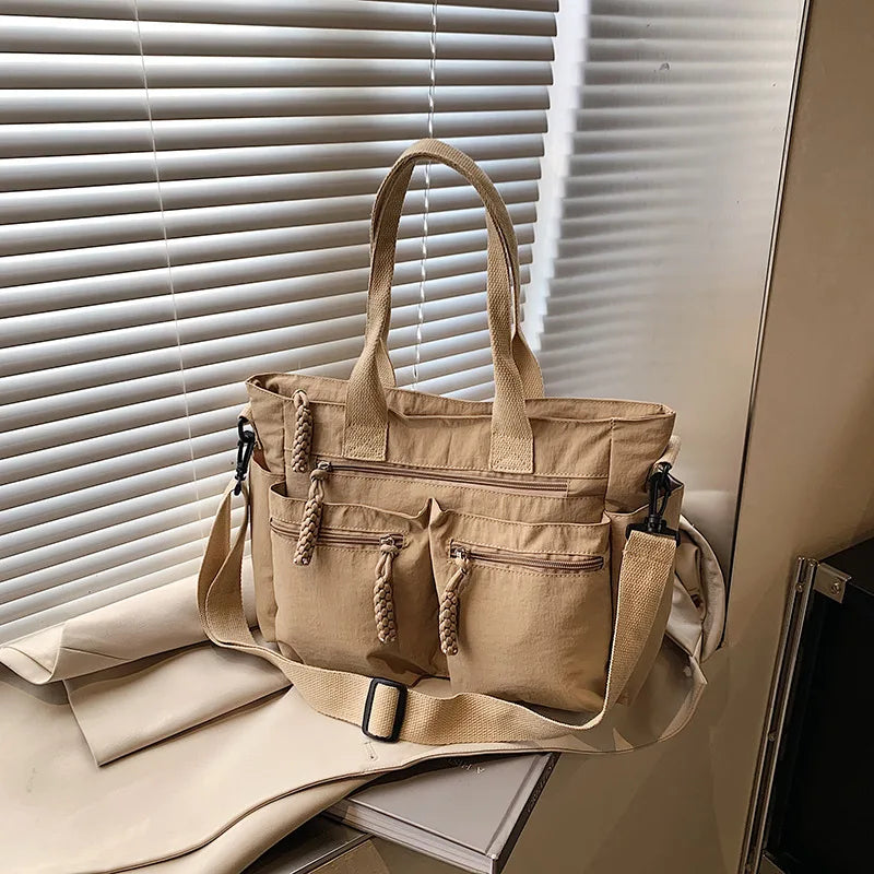 Nylon Fabric Tote Bag