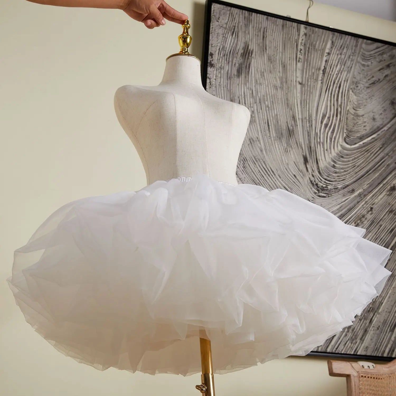 Puffy Short Tulle Skirt