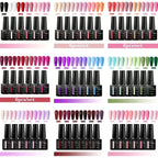 6Pcs Gel Nail Polish Set