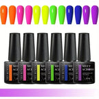 6Pcs Gel Nail Polish Set