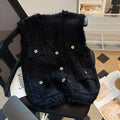 Glittery Knit Vest
