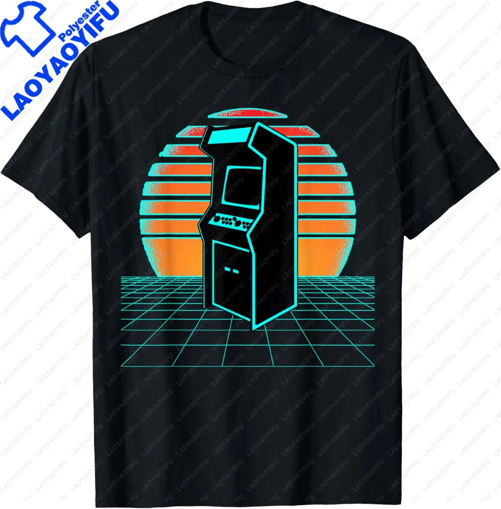 80s 90s Video Game Retro Vintage Classic Arcade T-Shirt