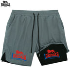 Pattern Printed Fitness Shorts