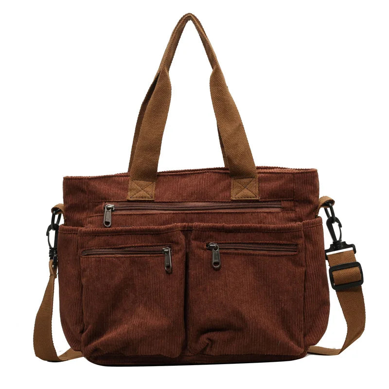 Corduroy Tote Bag