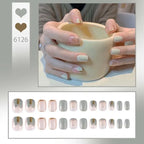 24P Rainbow Fake Nail