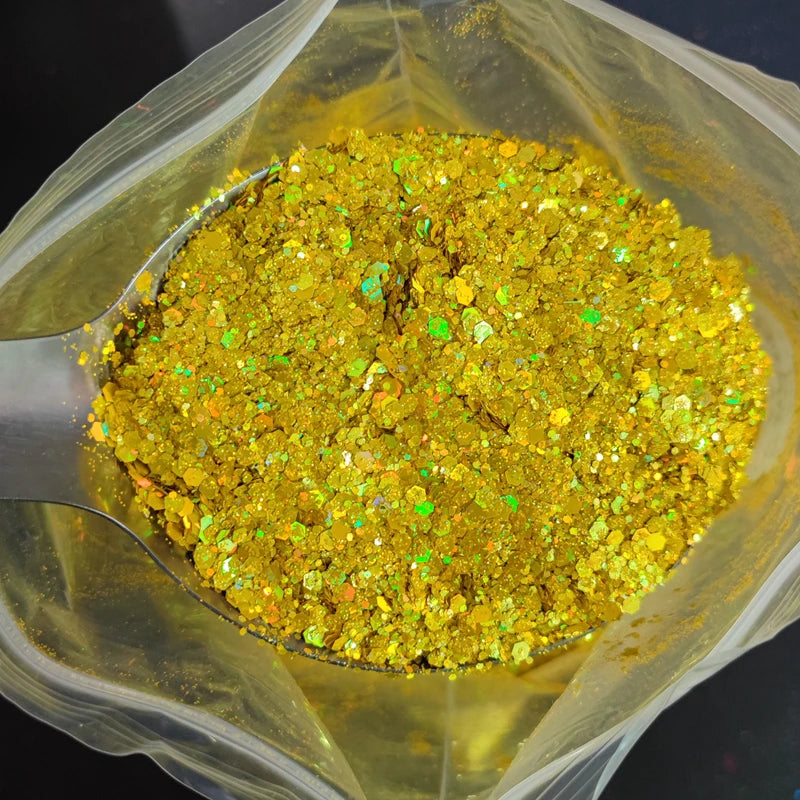 1KG Wholesale Mixed Size Holographic Nails Sequins Manicure Glitter Flakes Paillettes Nail Art Decorations Body/Face Glitter