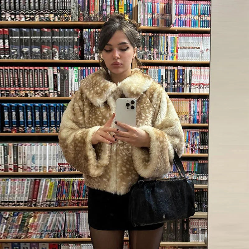 Faux Fur Short Coat