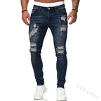 Distressed Denim Pants