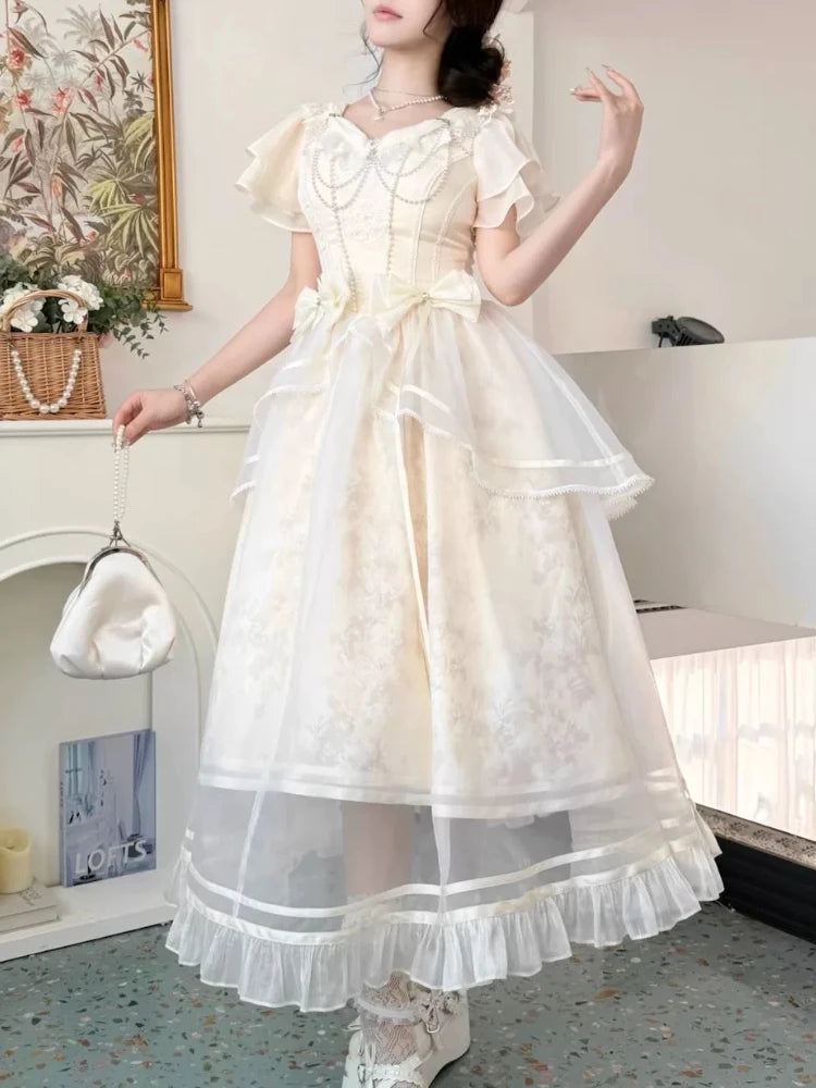 Bow Design Dress