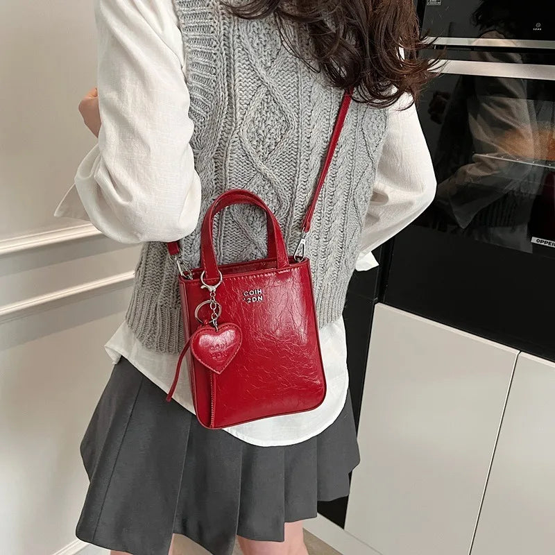 PU Leather Shoulder Bag