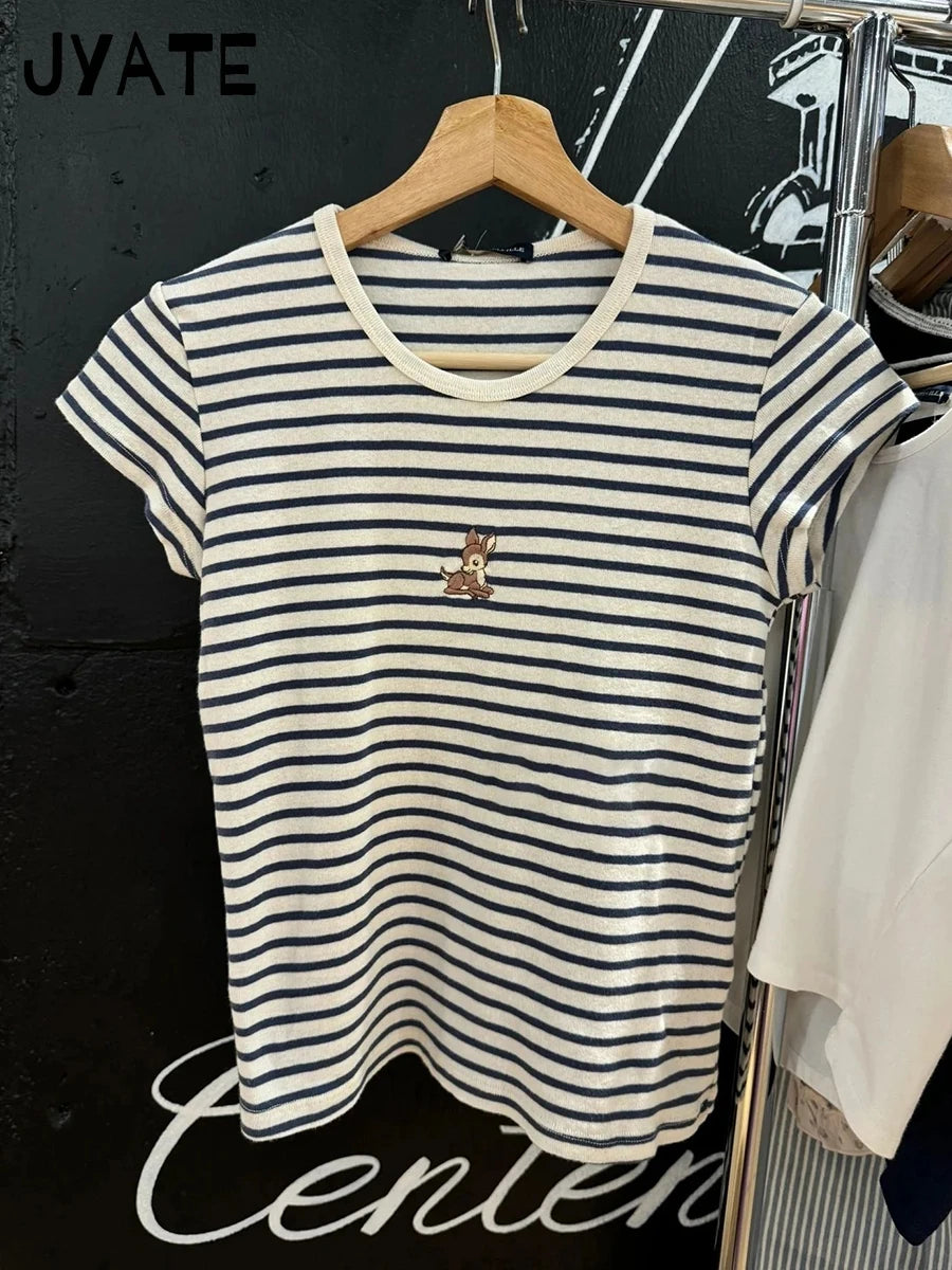 Striped Slim Tee