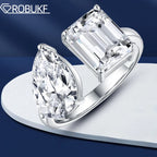 Luxury 6cttw Moissanite Ring