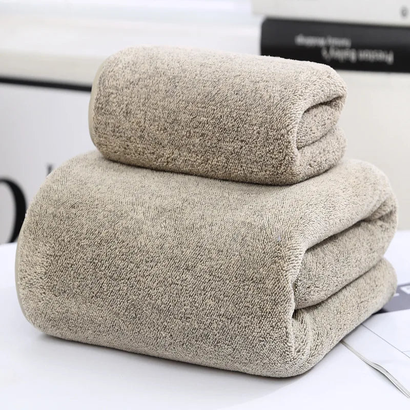Bamboo Charcoal Fiber Towel Set