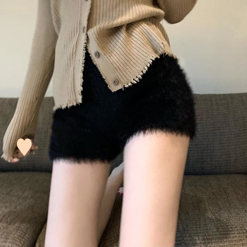 Casual Wide-Leg High Waist Loose Shorts
