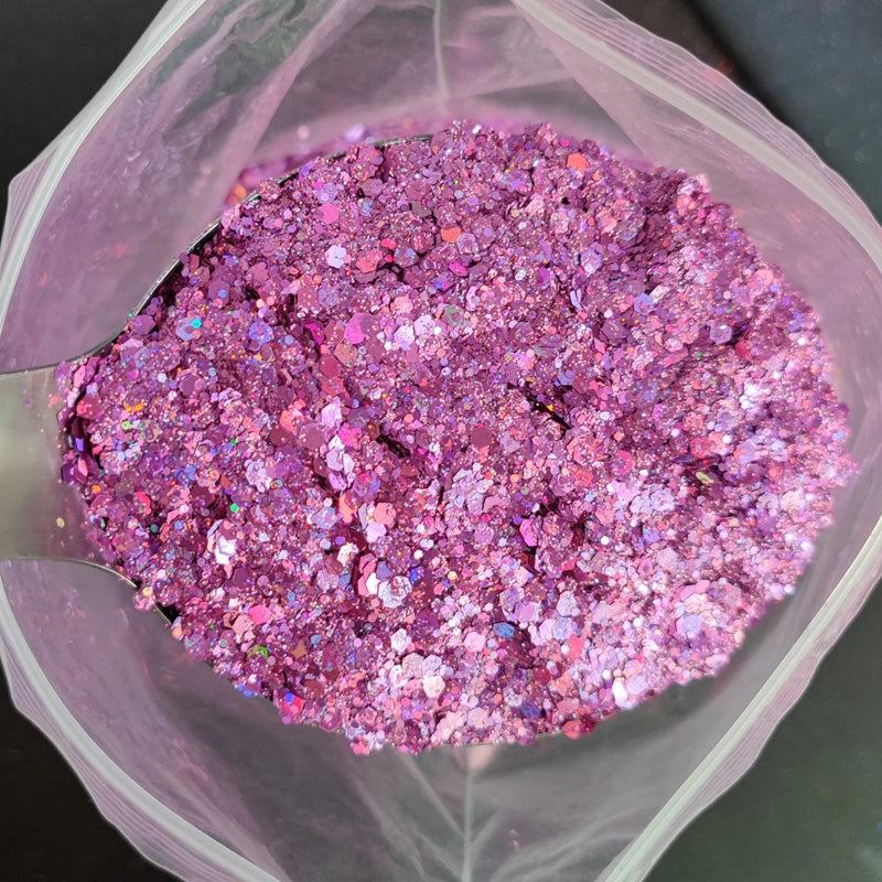 1KG Wholesale Mixed Size Holographic Nails Sequins Manicure Glitter Flakes Paillettes Nail Art Decorations Body/Face Glitter