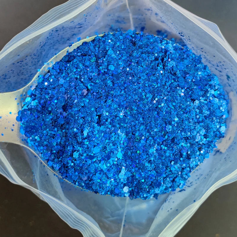 1KG Wholesale Mixed Size Holographic Nails Sequins Manicure Glitter Flakes Paillettes Nail Art Decorations Body/Face Glitter