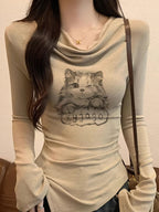 Cat Long Sleeve T-Shirt