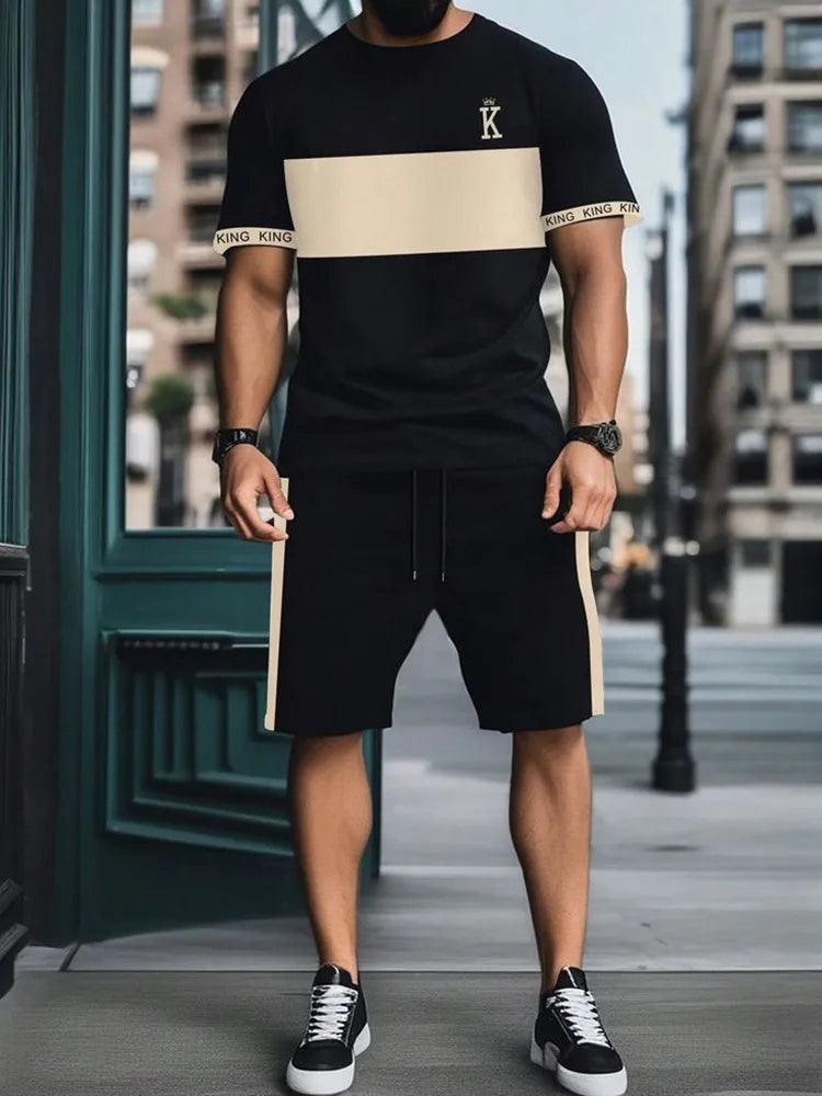 Short Sleeved Tee + Shorts Set