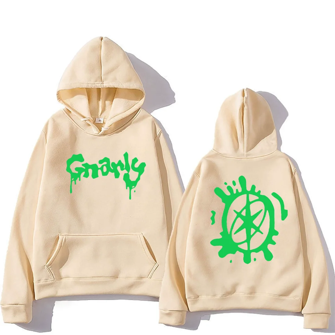 Gnarly Logo Printed Hoodie