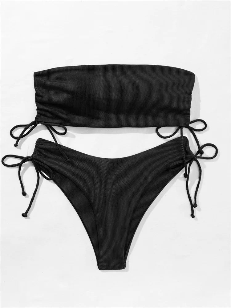 biligoshe Solid Bikini