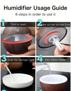 Air Humidifier Essential Oil Diffuser
