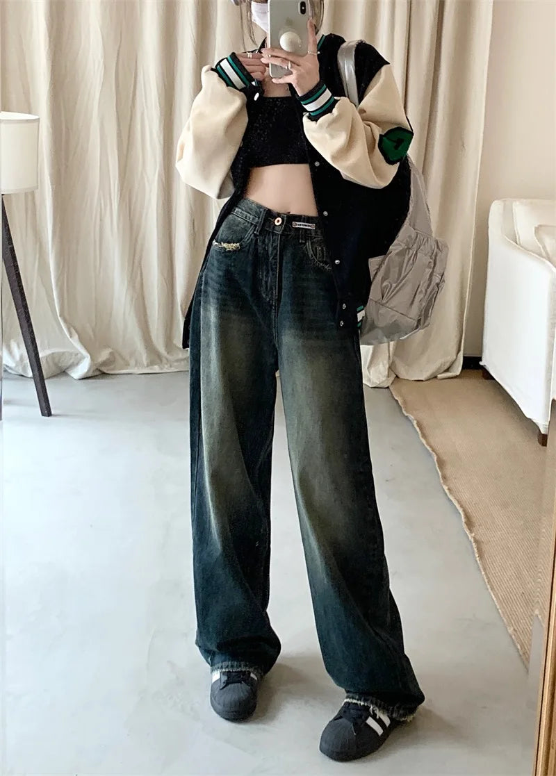 Loose Wide Leg Jeans