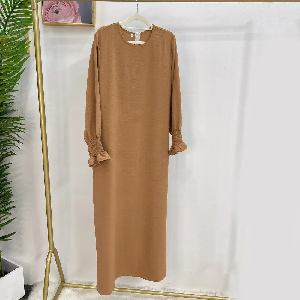 Loose-Fit Plain Abaya
