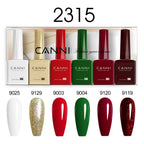 CANNI Nail Gel Polish Set Upgraded HEMA FREE Summer Nails Smooth Texture Ultra Gloss Top Coat Pigmented Gel Soak off UV LED Gel