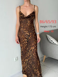 Leopard Sheer Beach Dress