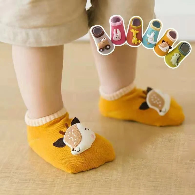 6 Pairs Fleece 3D Socks