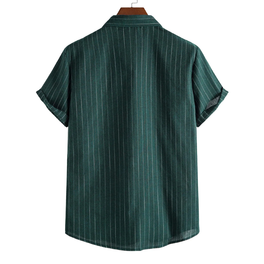 Short Sleeve Striped Shirt