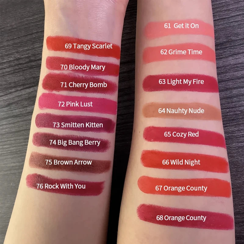 CHARMACY Long Lasting Waterproof Matte Nude Lipstick