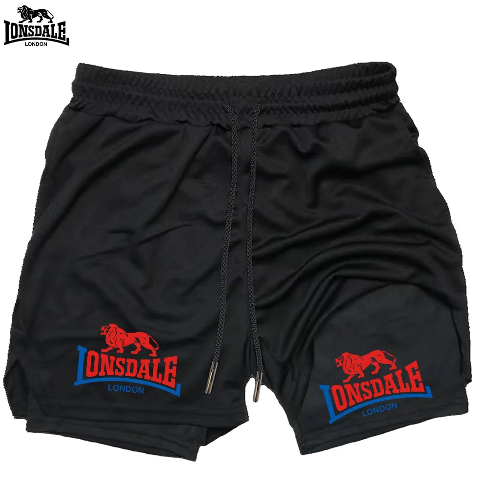 Pattern Printed Fitness Shorts