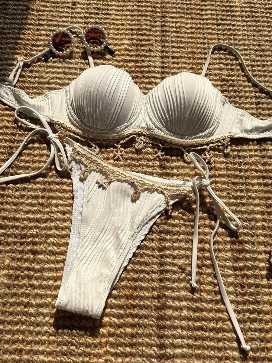 Shell Scalloped Bikini