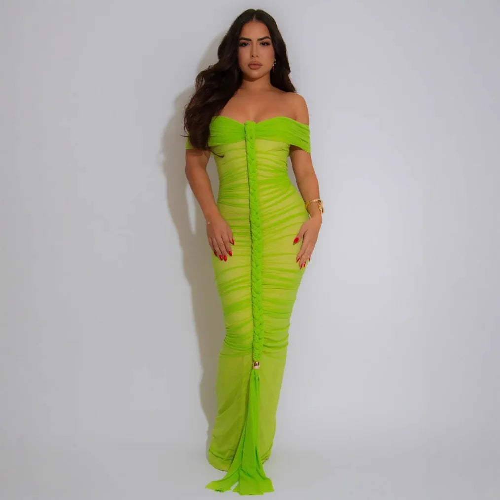 Bodycon Braided Dress